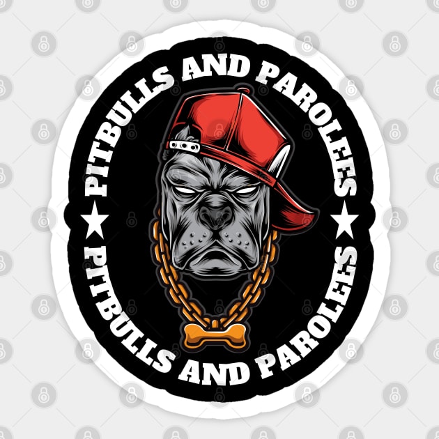 Pitbulls And Parolees Sticker by FullOnNostalgia